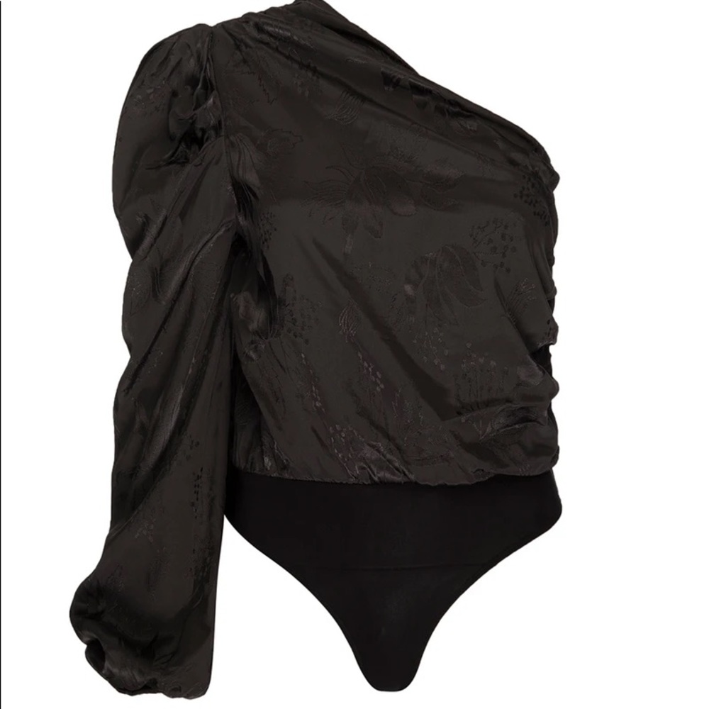 Perfect Condition Black Misa Los Angeles Bodysuit